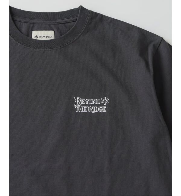 JOURNAL STANDARD「snow peak / スノーピーク 別注  谷川岳 プリント Tシャツ」|Tシャツ・カットソー|