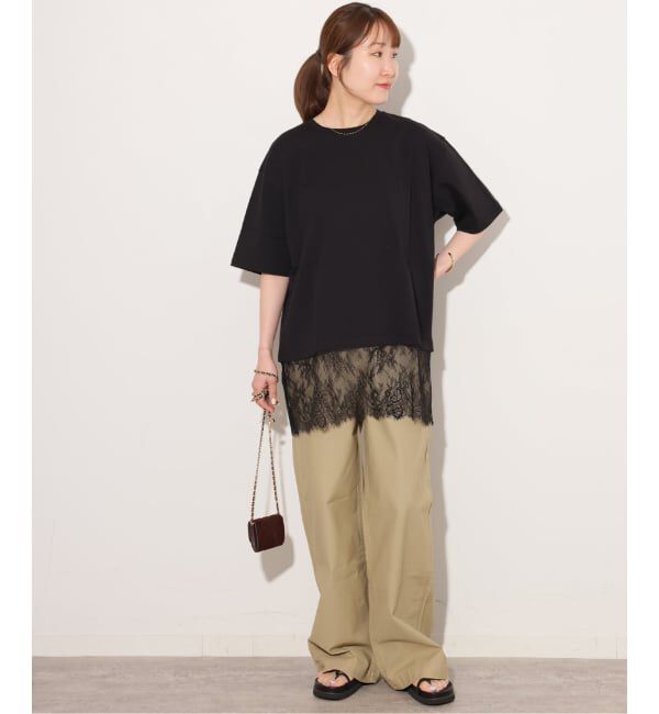 JOURNAL STANDARD relume「レースヘムTEE」|Tシャツ・カットソー|