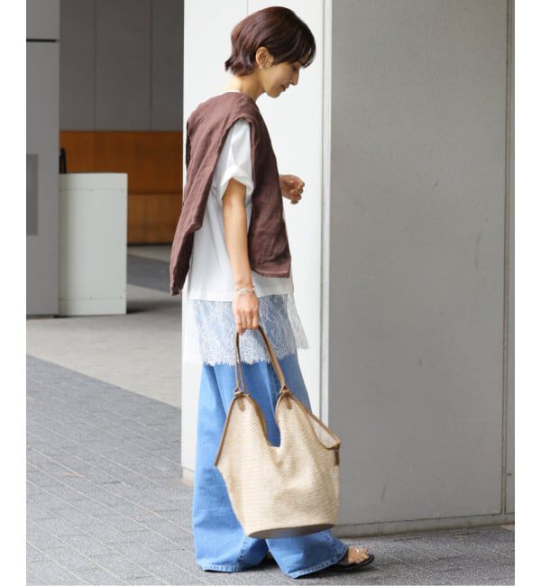 JOURNAL STANDARD relume「レースヘムTEE」|Tシャツ・カットソー|