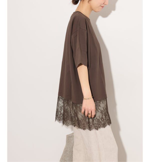 JOURNAL STANDARD relume「レースヘムTEE」|Tシャツ・カットソー|