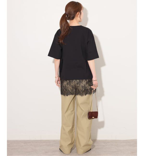 JOURNAL STANDARD relume「レースヘムTEE」|Tシャツ・カットソー|