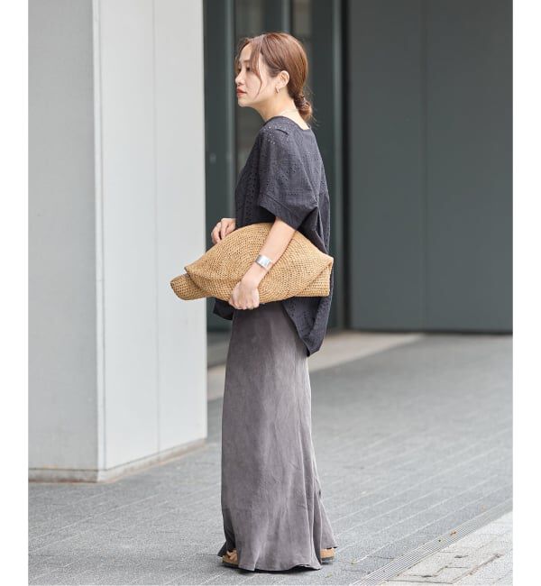 JOURNAL STANDARD「カットワークレースノーカラーブラウス」|シャツ・ブラウス|
