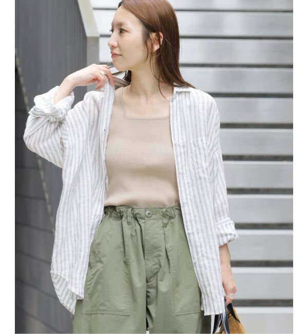 JOURNAL STANDARD relume「No.66フレンチリネンビッグスキッパー」|シャツ・ブラウス|