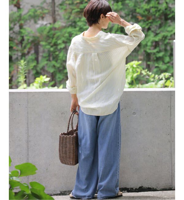JOURNAL STANDARD relume「No.66フレンチリネンビッグスキッパー」|シャツ・ブラウス|