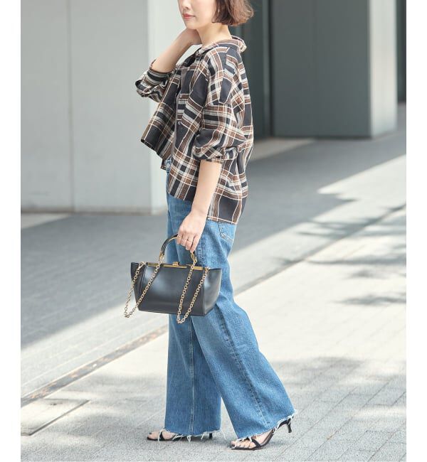 journal standard L'essage「ヨーロピアンフラックス刺繍ショートシャツ 2」|シャツ・ブラウス|