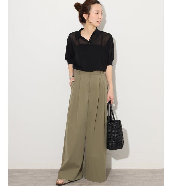 JOURNAL STANDARD relume「シアーニットポロシャツ」|ニット・セーター|