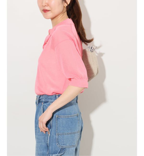 JOURNAL STANDARD relume「シアーニットポロシャツ」|ニット・セーター|