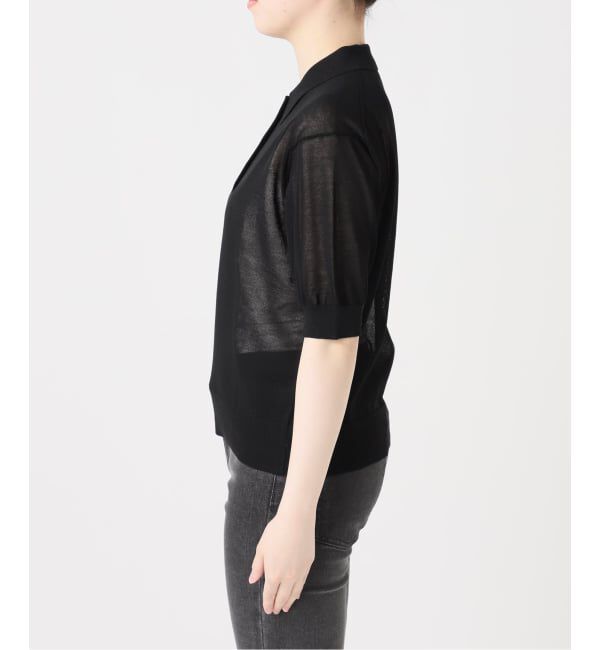 JOURNAL STANDARD relume「シアーニットポロシャツ」|ニット・セーター|