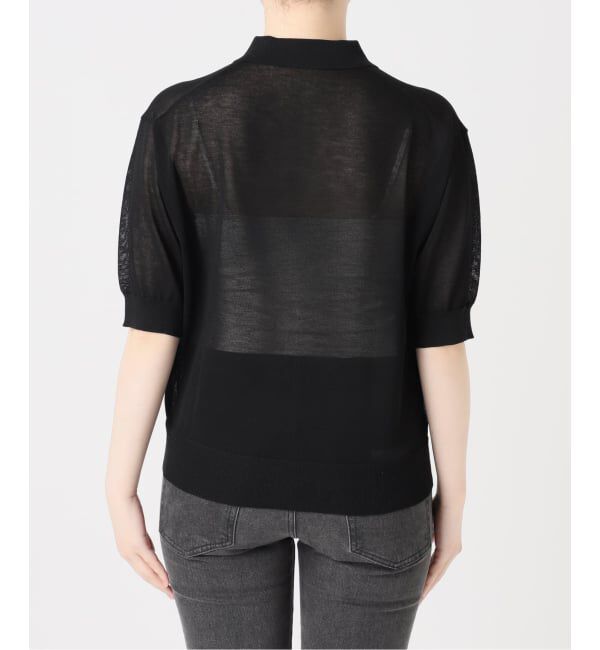 JOURNAL STANDARD relume「シアーニットポロシャツ」|ニット・セーター|