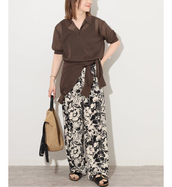 JOURNAL STANDARD relume「シアーニットポロシャツ」|ニット・セーター|