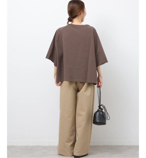 JOURNAL STANDARD relume「《追加》カットオフワイドロゴTee」|Tシャツ・カットソー|