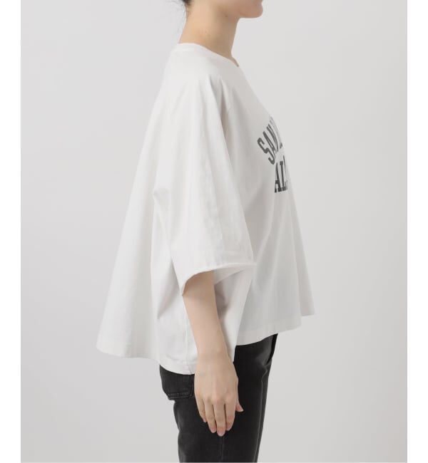 JOURNAL STANDARD relume「《追加》カットオフワイドロゴTee」|Tシャツ・カットソー|