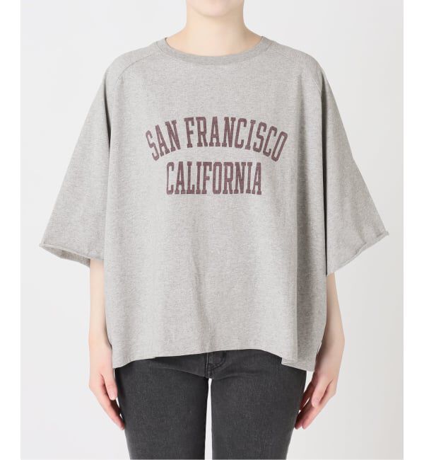 JOURNAL STANDARD relume「《追加》カットオフワイドロゴTee」|Tシャツ・カットソー|