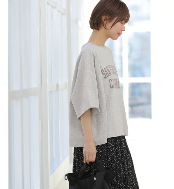 JOURNAL STANDARD relume「《追加》カットオフワイドロゴTee」|Tシャツ・カットソー|