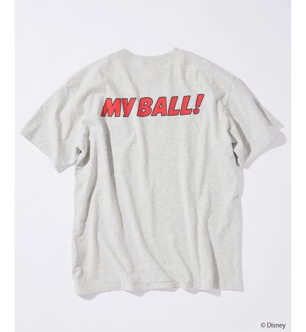JOURNAL STANDARD「MICKEY MOUSE / ミッキー マウス 別注 サッカー プリント Tシャツ」|Tシャツ・カットソー|