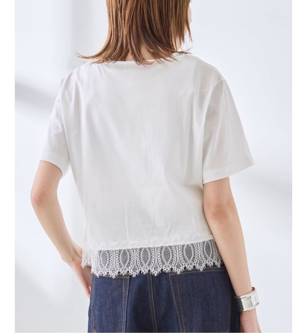 journal standard L'essage「レーストップスTシャツ」|Tシャツ・カットソー|