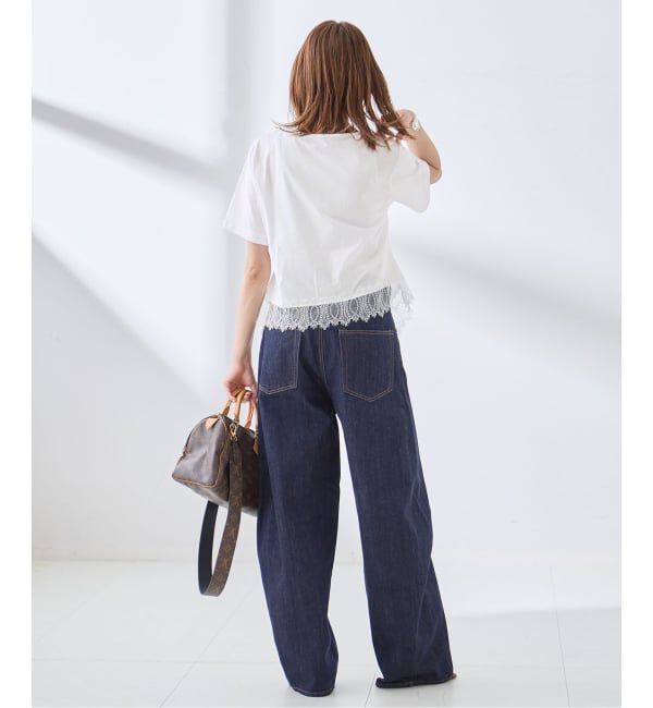 journal standard L'essage「レーストップスTシャツ」|Tシャツ・カットソー|