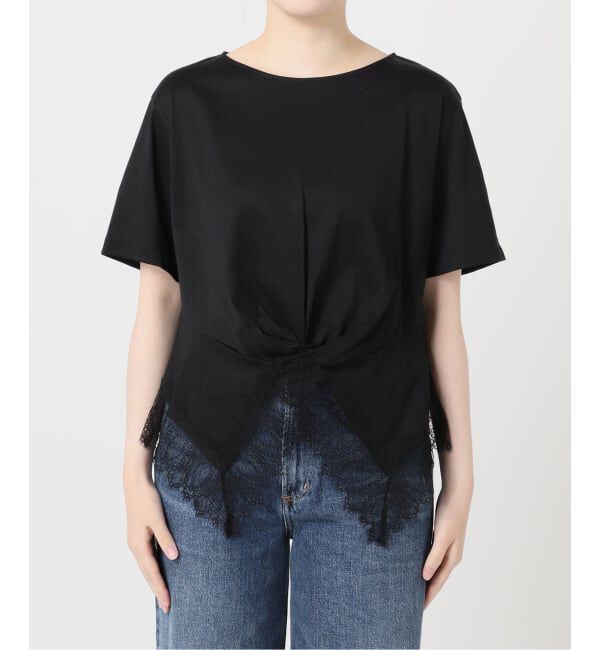 journal standard L'essage「レーストップスTシャツ」|Tシャツ・カットソー|