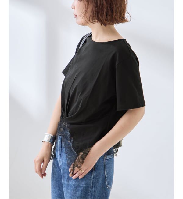 journal standard L'essage「レーストップスTシャツ」|Tシャツ・カットソー|