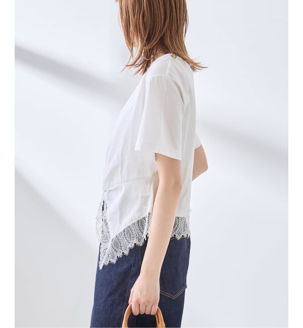 journal standard L'essage「レーストップスTシャツ」|Tシャツ・カットソー|