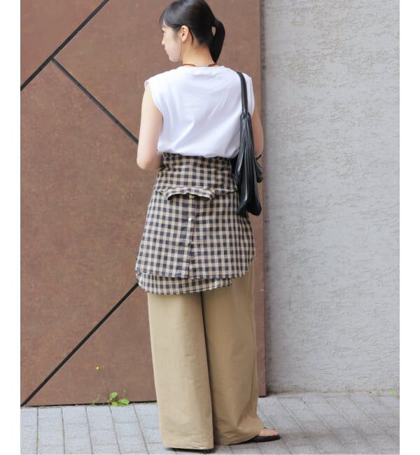 JOURNAL STANDARD relume「《追加2》コットンローンチェックオーバーサイズ」|シャツ・ブラウス|