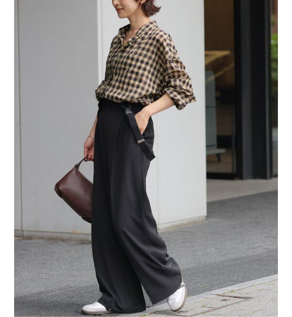JOURNAL STANDARD relume「《追加2》コットンローンチェックオーバーサイズ」|シャツ・ブラウス|