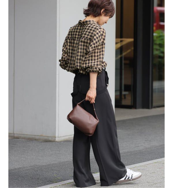 JOURNAL STANDARD relume「《追加2》コットンローンチェックオーバーサイズ」|シャツ・ブラウス|