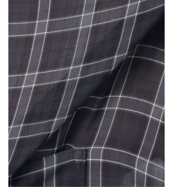 JOURNAL STANDARD relume「《追加2》コットンローンチェックオーバーサイズ」|シャツ・ブラウス|