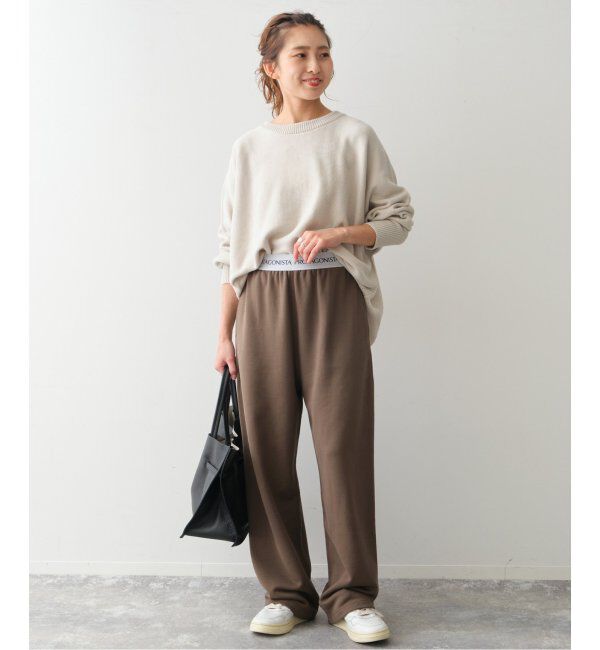 Spick and Span「《追加》バルキーヤーン ドルマンロングリブニット」|ニット・セーター|