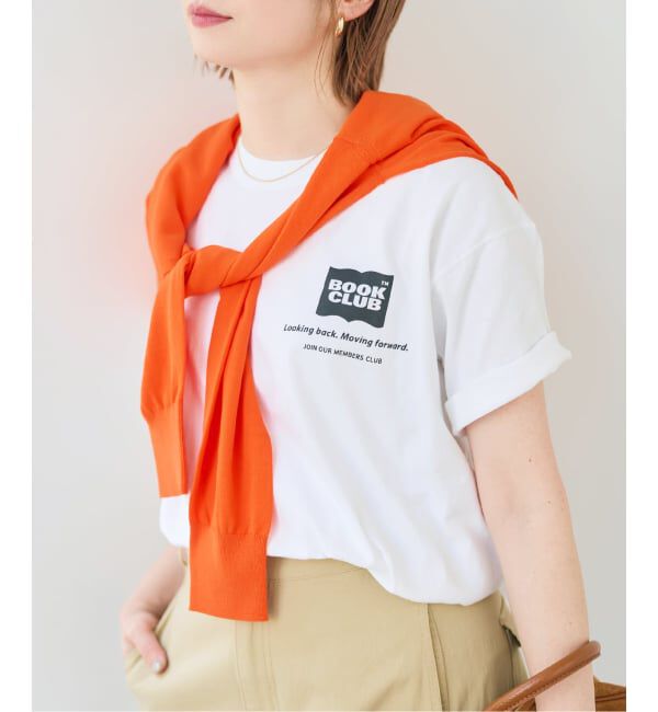 Spick and Span「《別注》BOOK CLUB/ブッククラブ Book-A-Thon Tshirt」|Tシャツ・カットソー|ホワイト
