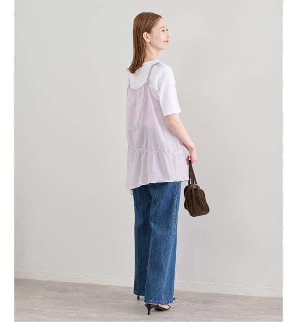 U by SPICK&SPAN「Atelier Edition/アトリエ エディション ASYMMETRICAL WAIST TIE D」|シャツ・ブラウス|