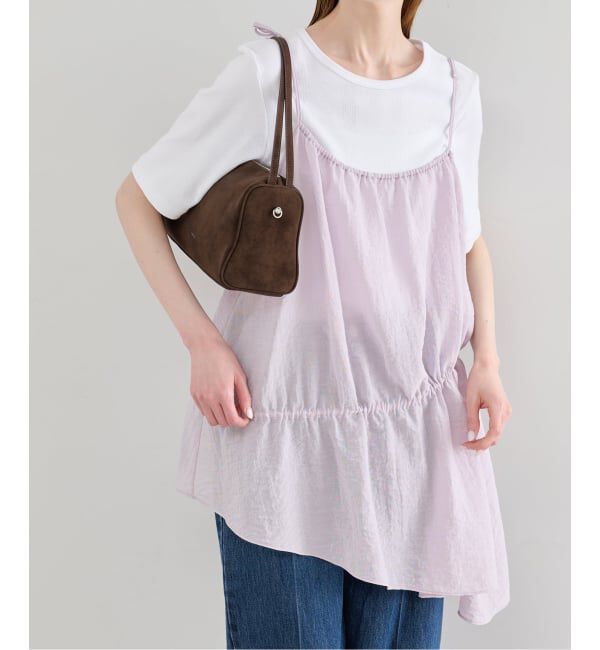 U by SPICK&SPAN「Atelier Edition/アトリエ エディション ASYMMETRICAL WAIST TIE D」|シャツ・ブラウス|