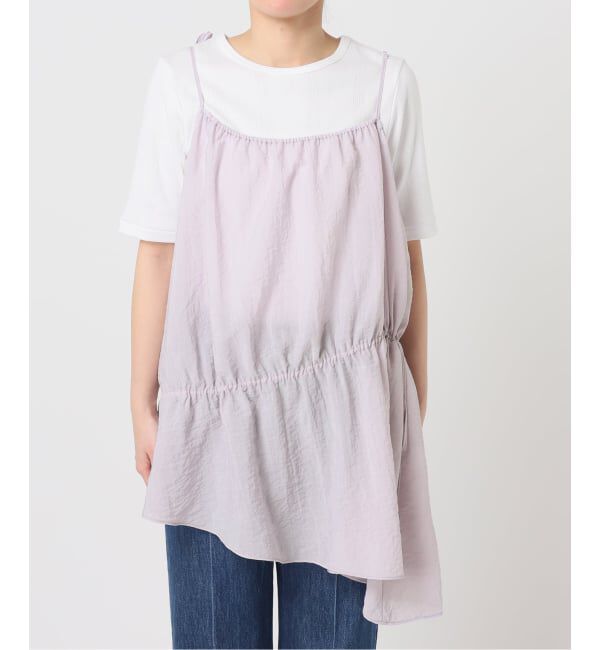 U by SPICK&SPAN「Atelier Edition/アトリエ エディション ASYMMETRICAL WAIST TIE D」|シャツ・ブラウス|