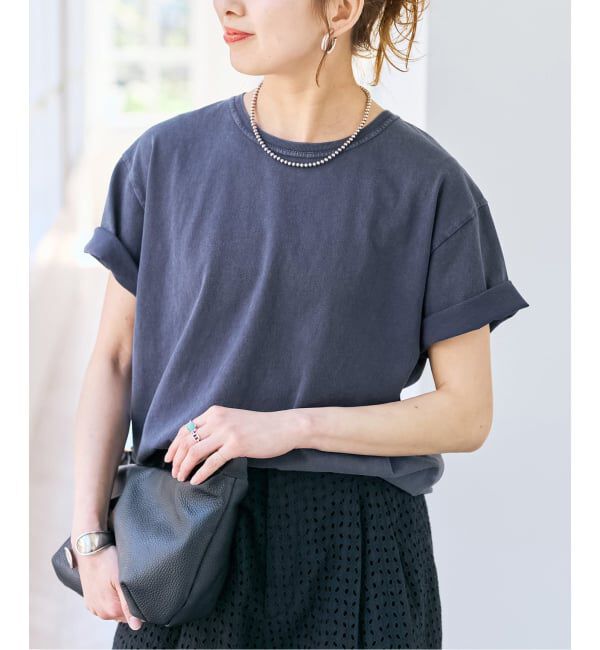 Spick and Span「フェードTシャツ」|Tシャツ・カットソー|ネイビー