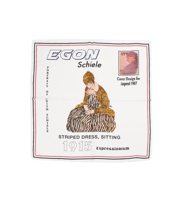 Spick and Span「ART GRAPHICスカーフ」|バンダナ・スカーフ|