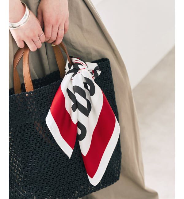 Spick and Span「ART GRAPHICスカーフ」|バンダナ・スカーフ|その他カラー B