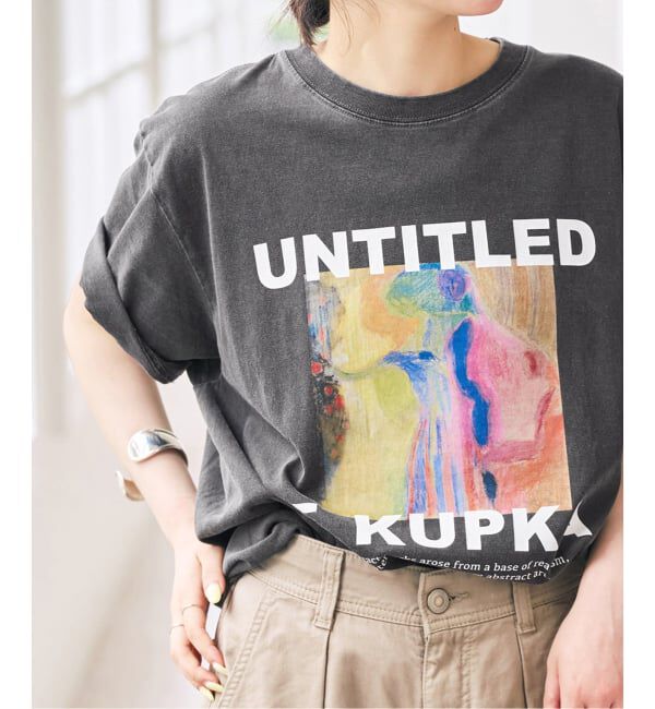 Spick and Span「ART GRAPHIC Tシャツ」|Tシャツ・カットソー|その他カラー D