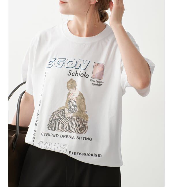 Spick and Span「ART GRAPHIC Tシャツ」|Tシャツ・カットソー|その他カラー E