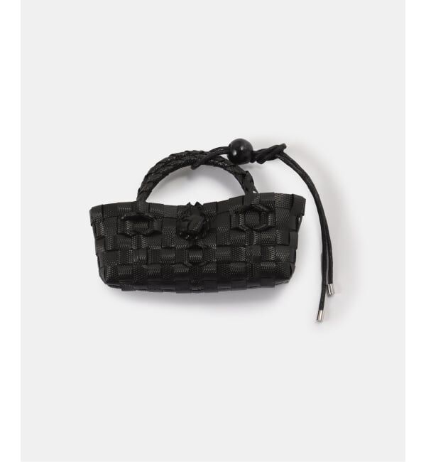 Spick and Span「NHE / ニエ Ngang keychain LIP CASE」|その他|ブラック