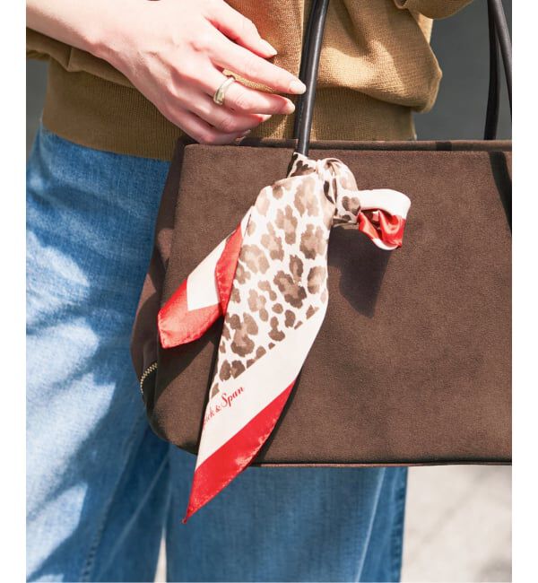 Spick and Span「《別注》Spick & Span LEOPARD PRINT SCARF」|バンダナ・スカーフ|