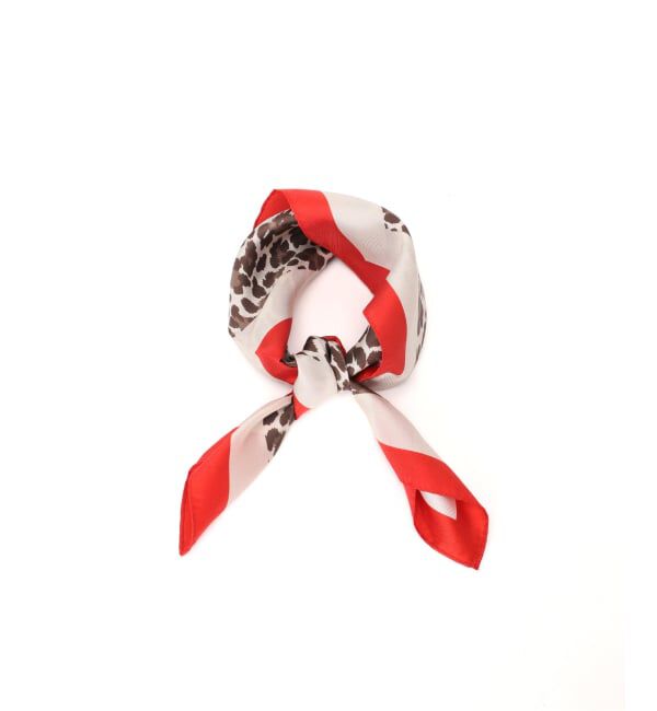 Spick and Span「《別注》Spick & Span LEOPARD PRINT SCARF」|バンダナ・スカーフ|