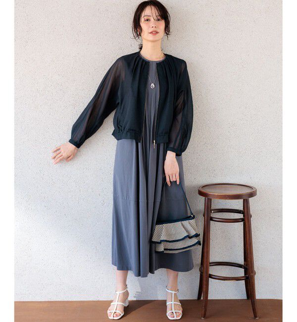 組曲「【加藤ローサさん着用】サマージャージタック ワンピース」|ワンピース|