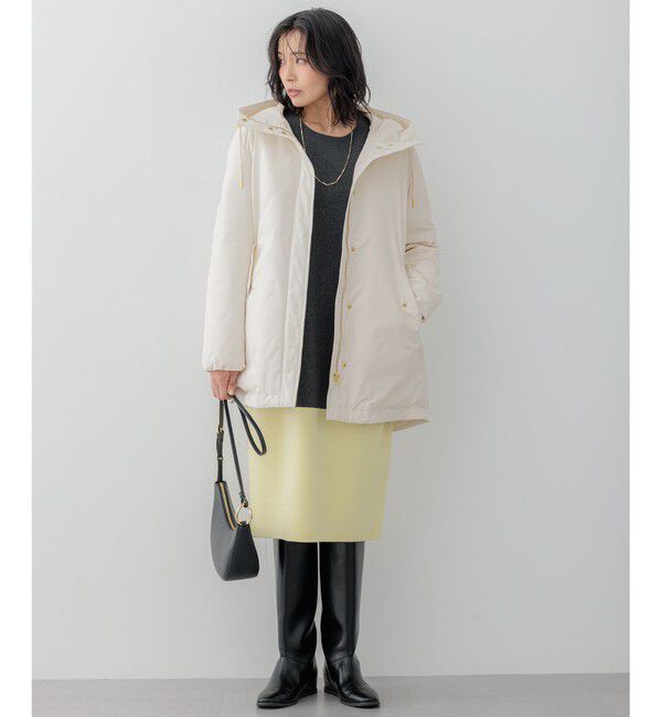 23区「【WEB&一部店舗限定カラーあり/洗える】ミラノリブ バイカラーニットワンピース」|ワンピース|