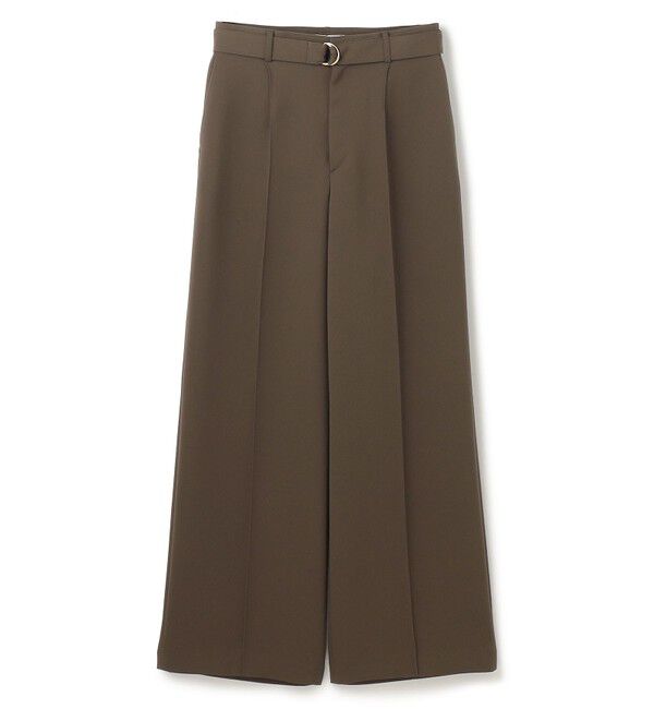BEIGE,「【洗える・Precious 4月号掲載】JASMINE / ベルト付きワイドストレートパンツ」|その他|