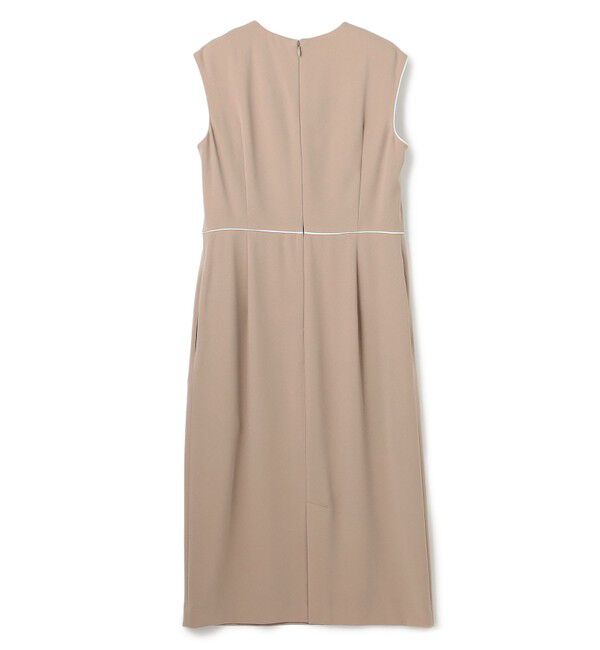 BEIGE,「【Lsize・セットアップ対応】CINDY / 配色ライン クルーネックドレス」|ワンピース|