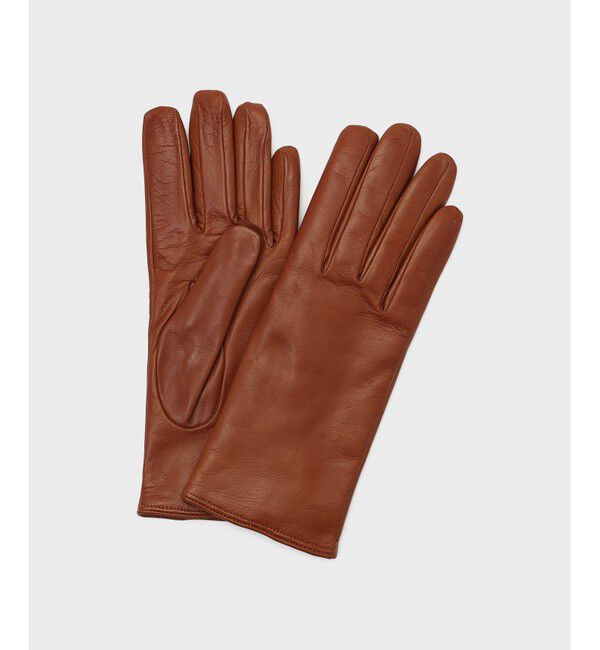  「GALA GLOVES　ショートグローブ」|手袋|ブラウン
