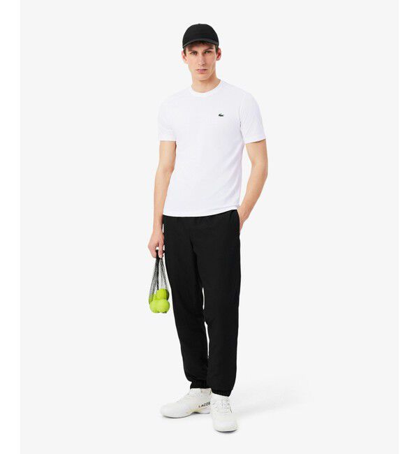 LACOSTE「コットンタッチウルトラドライワンポイントTシャツ」|Tシャツ・カットソー|
