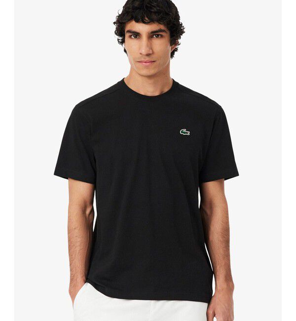 LACOSTE「コットンタッチウルトラドライワンポイントTシャツ」|Tシャツ・カットソー|