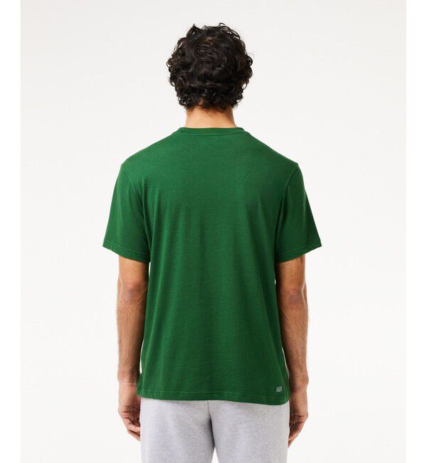 LACOSTE「コットンタッチウルトラドライワンポイントTシャツ」|Tシャツ・カットソー|