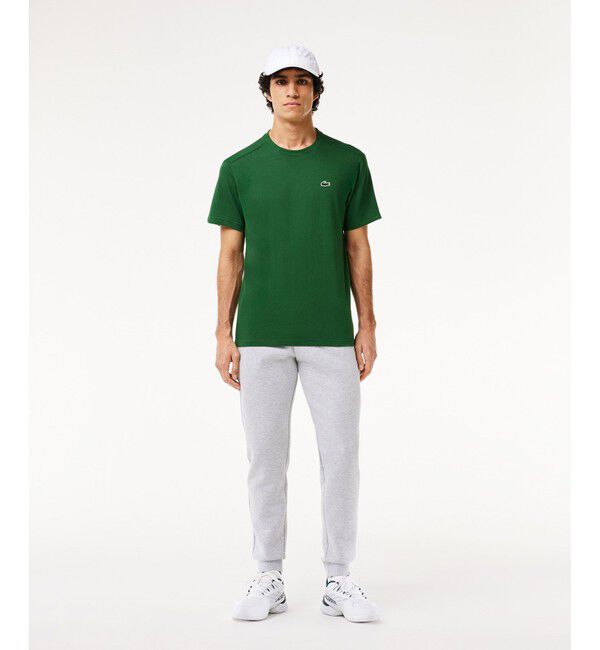 LACOSTE「コットンタッチウルトラドライワンポイントTシャツ」|Tシャツ・カットソー|